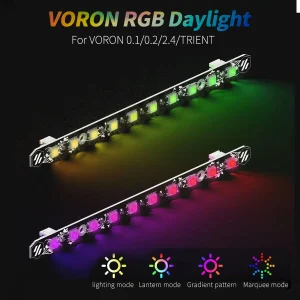 Voron 3D Printer Daylight Disco On a Stick PCB Kits 5V Lamp Bar 270/158mm for Voron 0.1 0.2 2.4 Trident 350/300/250mm