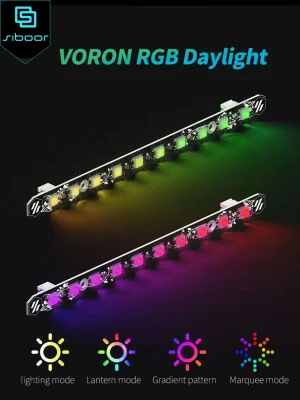 Voron 3D Printer Daylight Disco On a Stick PCB Kits 5V Lamp Bar 270/158mm for Voron 0.1 0.2 2.4 Trident 350/300/250mm